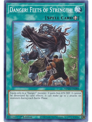 Danger! Feets of Strength! - MP20-EN086 - Common