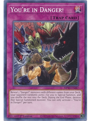 You're in Danger! - MP20-EN087 - Common