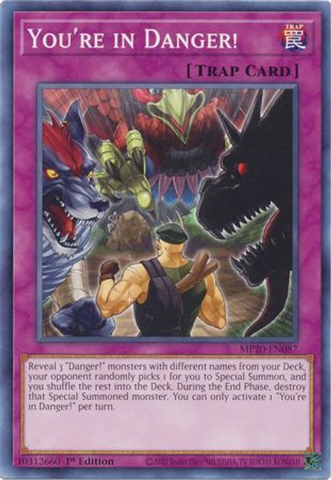 You're in Danger! - MP20-EN087 - Common