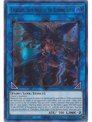 Cherubini, Ebon Angel of the Burning Abyss - MP20-EN096 - Ultra Rare