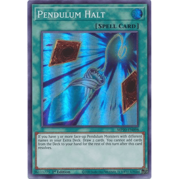 Pendulum Halt - MP20-EN098 - Super Rare