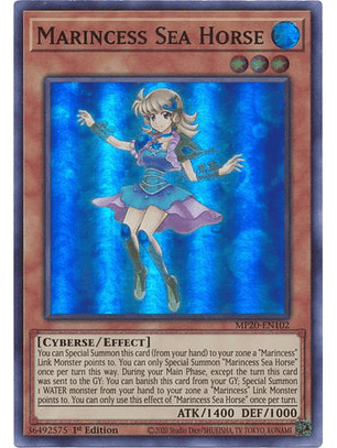 Marincess Sea Horse - MP20-EN102 - Super Rare