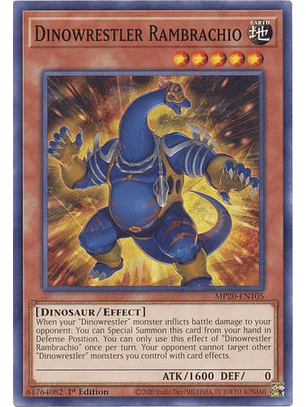 Dinowrestler Rambrachio - MP20-EN105 - Common