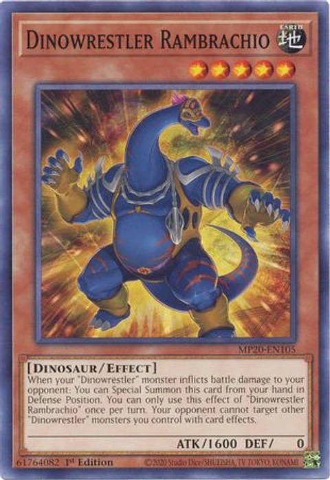 Dinowrestler Rambrachio - MP20-EN105 - Common