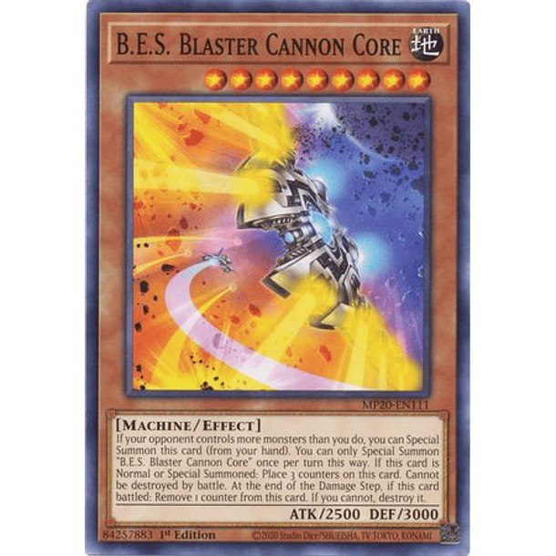 B.E.S. Blaster Cannon Core - MP20-EN111 - Common