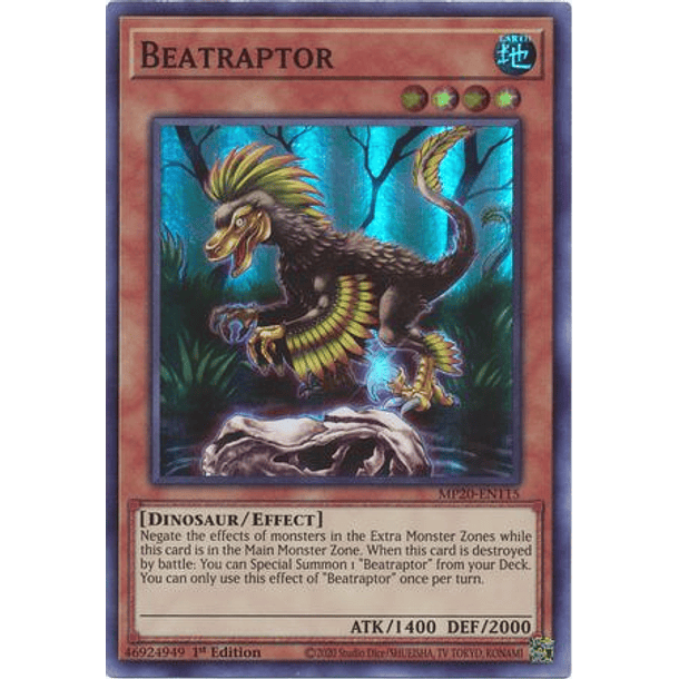 Beatraptor - MP20-EN115 - Super Rare