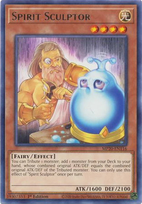 Spirit Sculptor - MP20-EN116 - Rare 