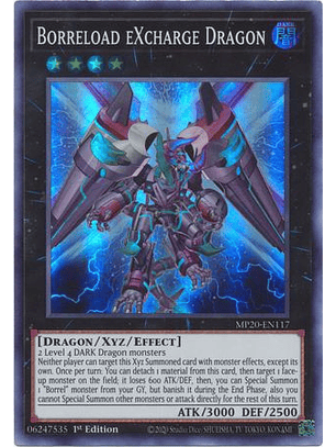 Borreload eXcharge Dragon - MP20-EN117 - Super Rare