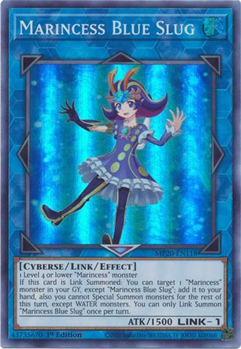 Marincess Blue Slug - MP20-EN118 - Super Rare
