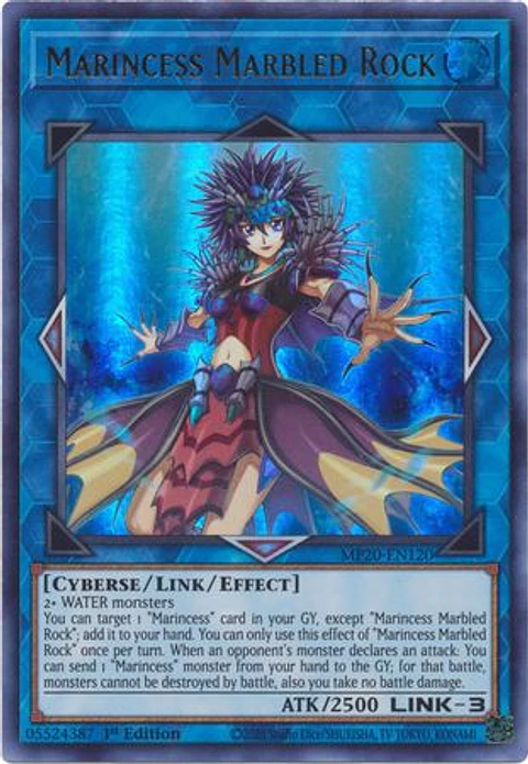 Marincess Marbled Rock - MP20-EN120 - Ultra Rare