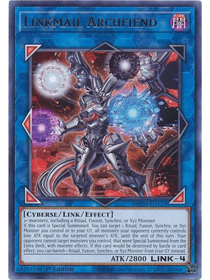 Linkmail Archfiend - MP20-EN125 - Rare 