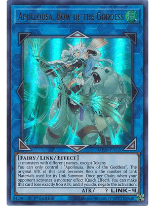 Apollousa, Bow of the Goddess - MP20-EN126 - Ultra Rare