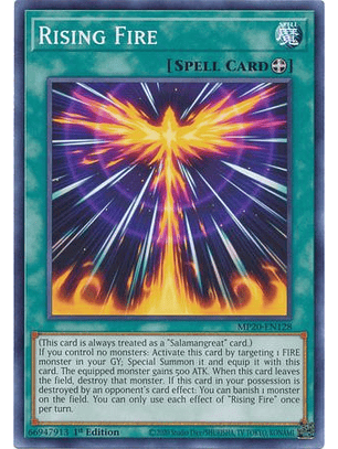 Rising Fire - MP20-EN128 - Common