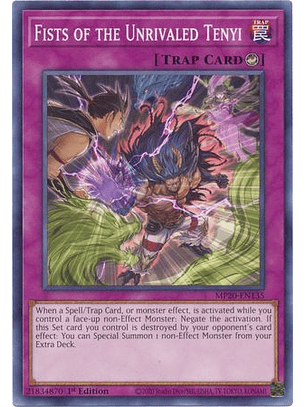 Fists of the Unrivaled Tenyi - MP20-EN135 - Common