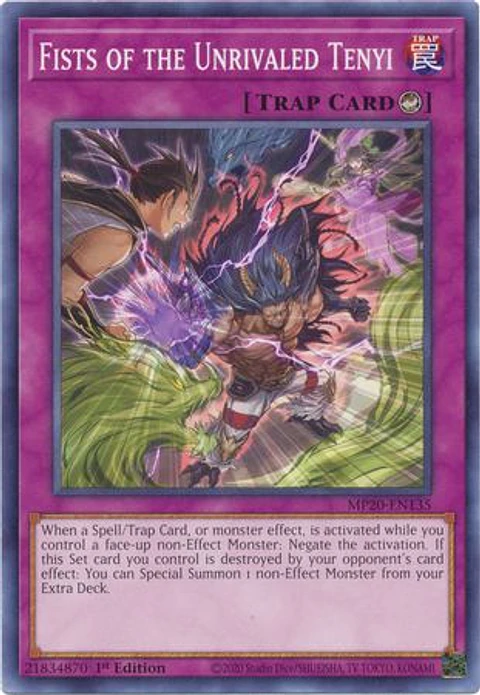 Fists of the Unrivaled Tenyi - MP20-EN135 - Common