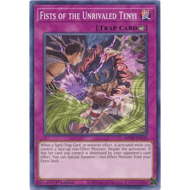 Fists of the Unrivaled Tenyi - MP20-EN135 - Common