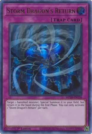 Storm Dragon's Return - MP20-EN138 - Ultra Rare 1