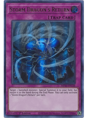 Storm Dragon's Return - MP20-EN138 - Ultra Rare