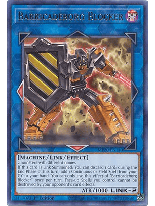 Barricadeborg Blocker - MP20-EN140 - Rare