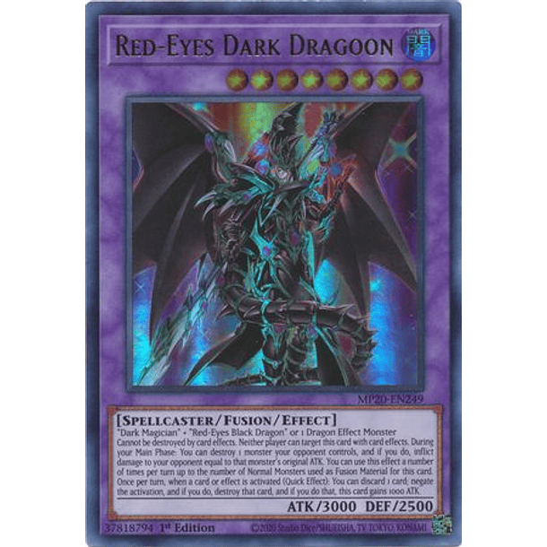 Red-Eyes Dark Dragoon - MP20-EN249 - Ultra Rare