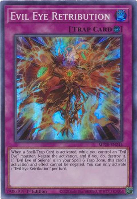 Evil Eye Retribution - MP20-EN244 - Super Rare