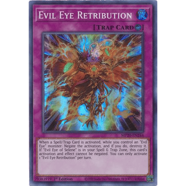 Evil Eye Retribution - MP20-EN244 - Super Rare