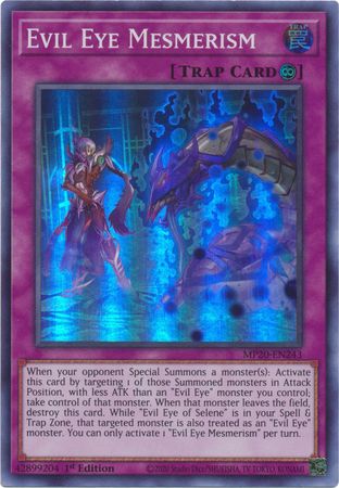 Evil Eye Mesmerism - MP20-EN243 - Super Rare 1