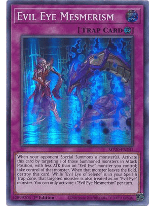 Evil Eye Mesmerism - MP20-EN243 - Super Rare