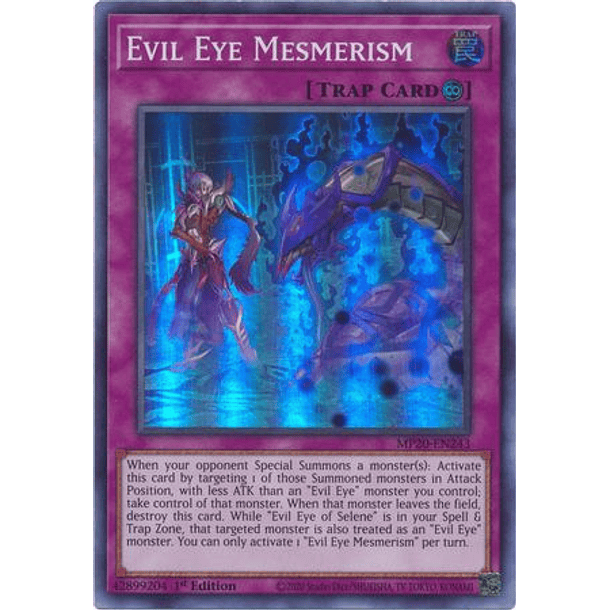 Evil Eye Mesmerism - MP20-EN243 - Super Rare
