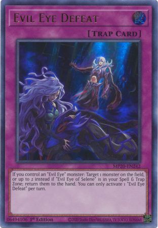 Evil Eye Defeat - MP20-EN242 - Ultra Rare 1