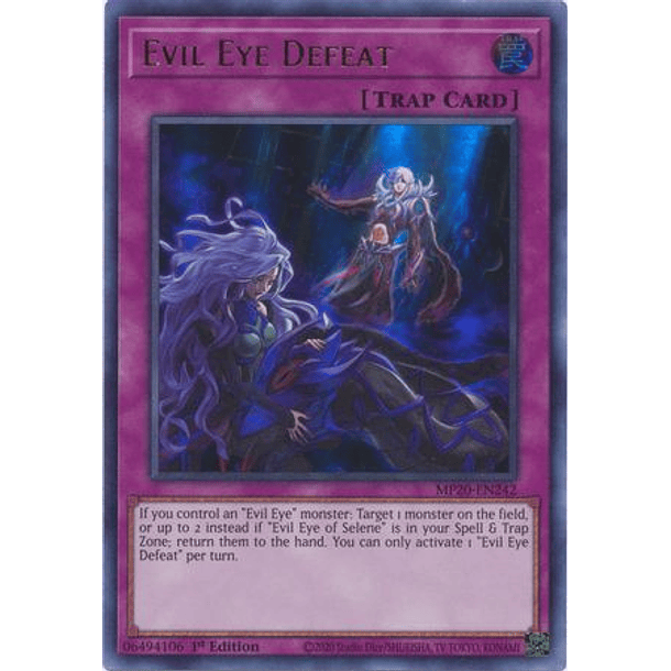 Evil Eye Defeat - MP20-EN242 - Ultra Rare