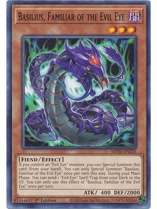 Basilius, Familiar of the Evil Eye - MP20-EN235 - Common