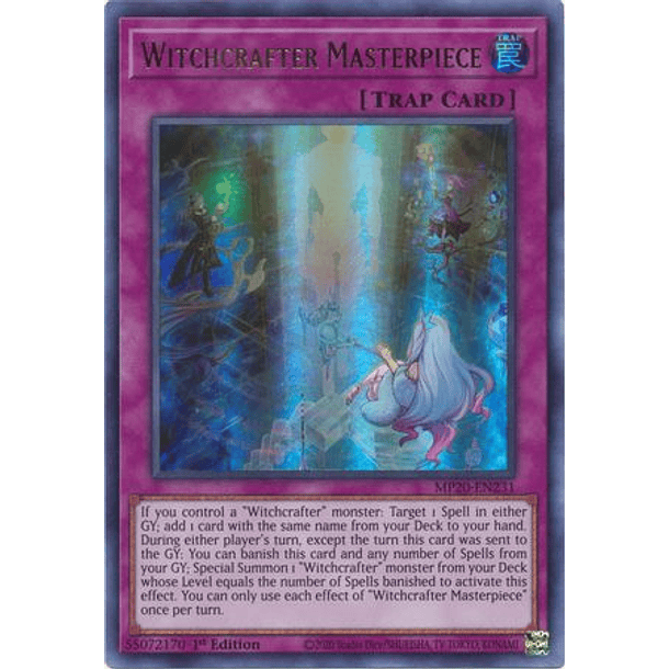 Witchcrafter Masterpiece - MP20-EN231 - Ultra Rare