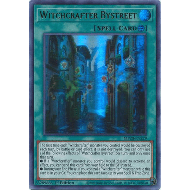 Witchcrafter Bystreet - MP20-EN229 - Ultra Rare