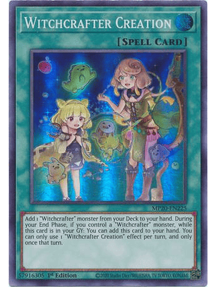 Witchcrafter Creation - MP20-EN225 - Super Rare