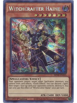 Witchcrafter Haine - MP20-EN223 - Prismatic Secret Rare