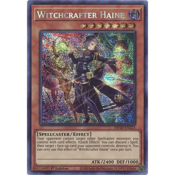 Witchcrafter Haine - MP20-EN223 - Prismatic Secret Rare