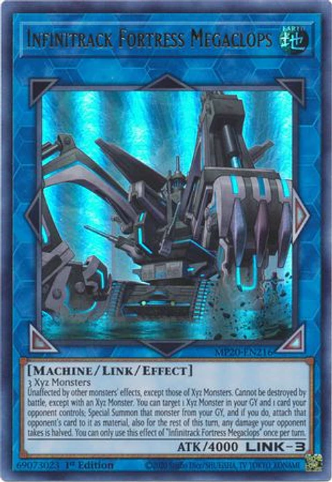 Infinitrack Fortress Megaclops - MP20-EN216 - Ultra Rare