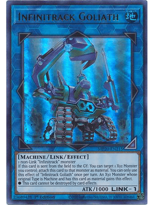 Infinitrack Goliath - MP20-EN215 - Ultra Rare