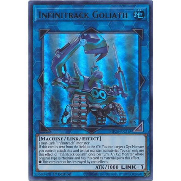 Infinitrack Goliath - MP20-EN215 - Ultra Rare