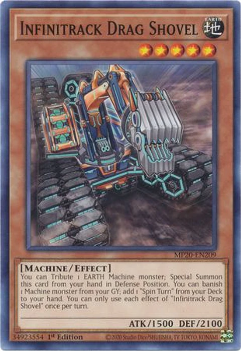 Infinitrack Drag Shovel - MP20-EN209 - Common 