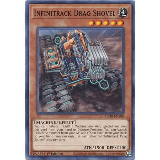 Infinitrack Drag Shovel - MP20-EN209 - Common 