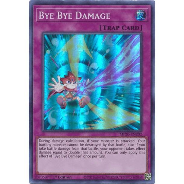 Bye Bye Damage - MP20-EN202 - Super Rare