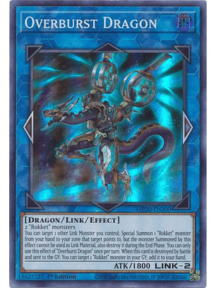 Overburst Dragon - MP20-EN200 - Super Rare