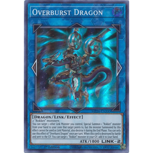 Overburst Dragon - MP20-EN200 - Super Rare