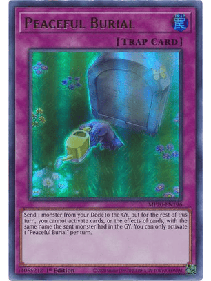 Peaceful Burial - MP20-EN196 - Ultra Rare
