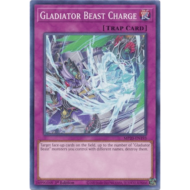 Gladiator Beast Charge - MP20-EN193 - Common