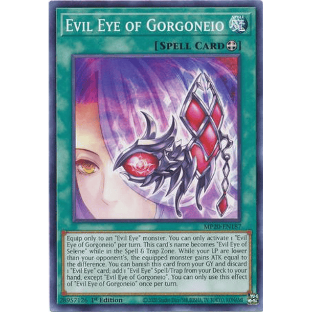 Evil Eye of Gorgoneio - MP20-EN187 - Common