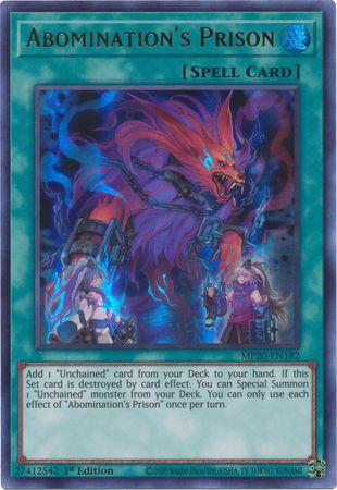 Abomination's Prison - MP20-EN182 - Ultra Rare 1