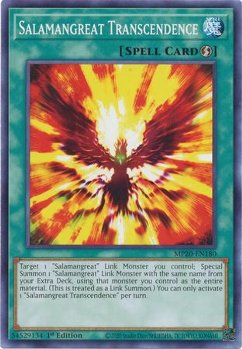 Salamangreat Transcendence - MP20-EN180 - Common